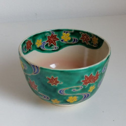 Matcha bowl -Kiyomizu ware