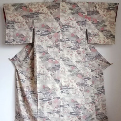 Kimono Komon Cream