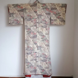 Kimono Komon Cream