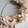 Flower origami choker L