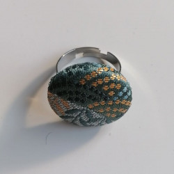 Button Ring Palegreen