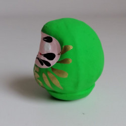 Daruma 5cm yellow-green