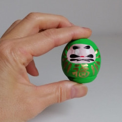 Daruma 5cm yellow-green