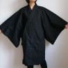 Kimono in cotone corto nero S