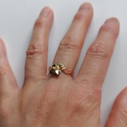 Cherry blossoms trasparent ring