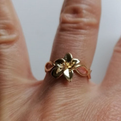 Cherry blossoms trasparent ring