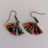 Origami earrings Fan