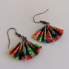 Origami earrings Fan