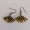 Origami earrings Fan