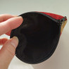 Mini pouch for cards red