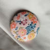 Covered button pin 5cm Palepink