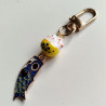 keyring Manekineko and carp