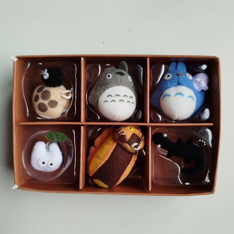 Set Mini Key ring Totoro and Ghibli