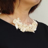 Flower origami choker S