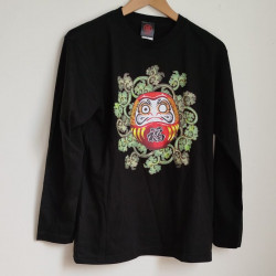 Maglietta T-shirt manica lunga -Daruma