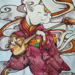 T-shirt Cat Nekomata 150cm