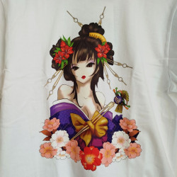 T-shirt Geisha men S