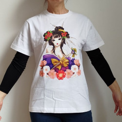 T-shirt Geisha men S