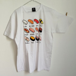 Maglietta T-shirt Sushi LL