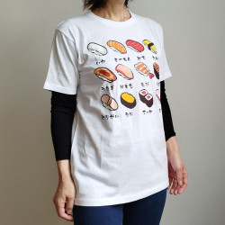 Maglietta T-shirt Sushi S