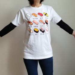 Maglietta T-shirt Sushi S