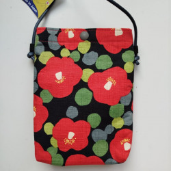 Mini shoulder bag -camellia