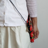 Mini shoulder bag -camellia