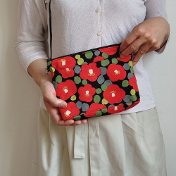 Small shoulder bag -camellia