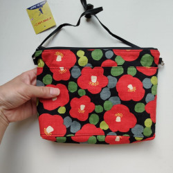 Small shoulder bag -camellia