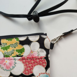 Small shoulder bag -Plum flower