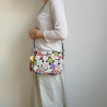 Small shoulder bag -Plum flower