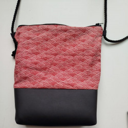 Mini shoulder bag -Seigaiha...