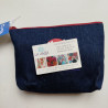 Cosmetics pouch Denim