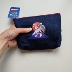 Cosmetics pouch Denim