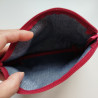 Cosmetics pouch Denim