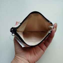 Mini pouch with pocket