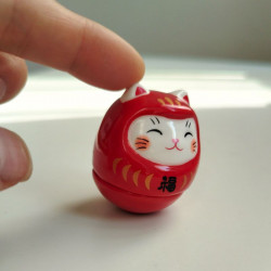 Swing Neko-Daruma red