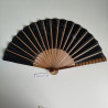 Japanese fan in cotton -Frog