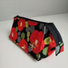 Triangle pouch Camellia