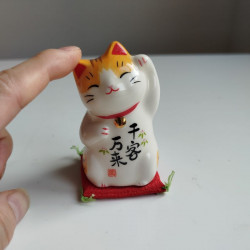 Gatto Manekineko zampa sinistra