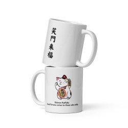 Tazza mug -Gatto portafortuna