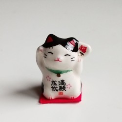 Small Ceramic Maneki Neko...