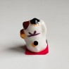 Small Ceramic Maneki Neko -Buchi