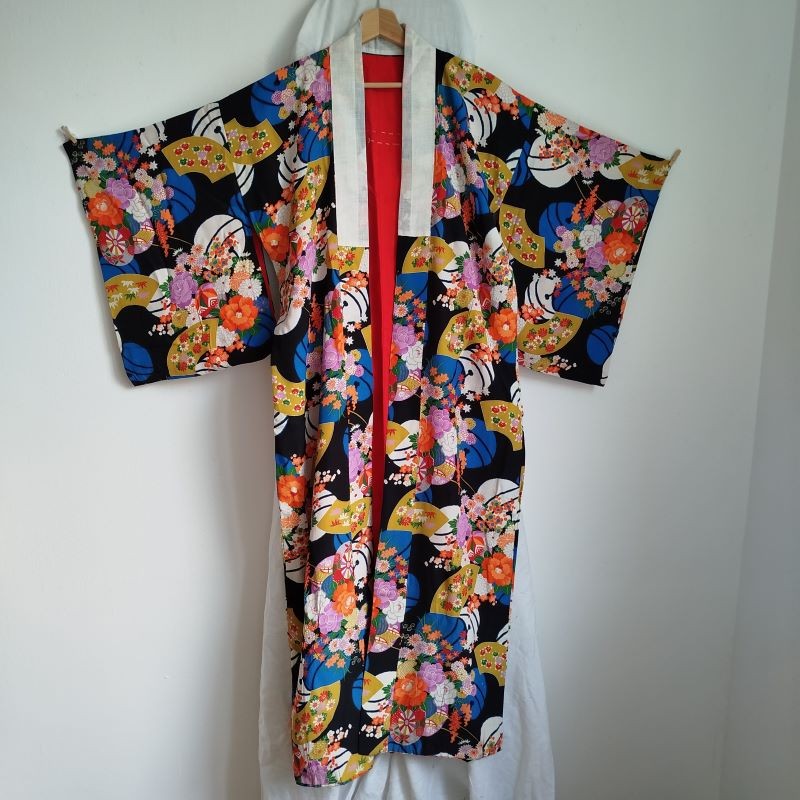 Kimono Coloful blak