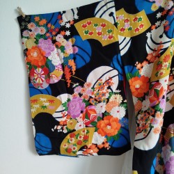 Kimono Coloful blak