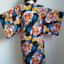 Kimono Coloful blak