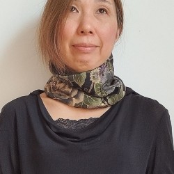 Neckwarmer Boà -black