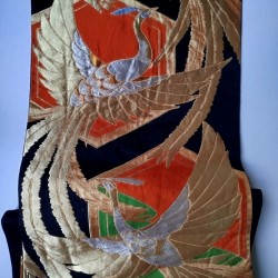 Obi belt for Kimono -Phoenix