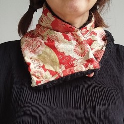 Neckwarmer Boà -Crane red