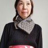 Neckwarmer Boà -Waves black